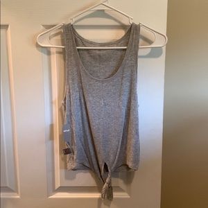 Aerie Gray Tank-top
